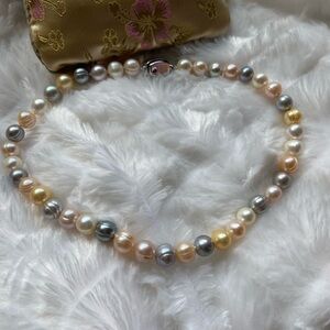 Honora pearl necklace 16in